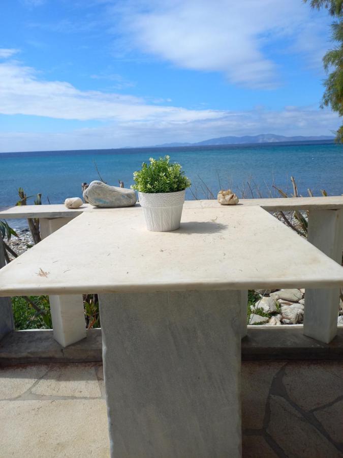 "Sea Front" Rose'S House Villa Kardhiani ภายนอก รูปภาพ